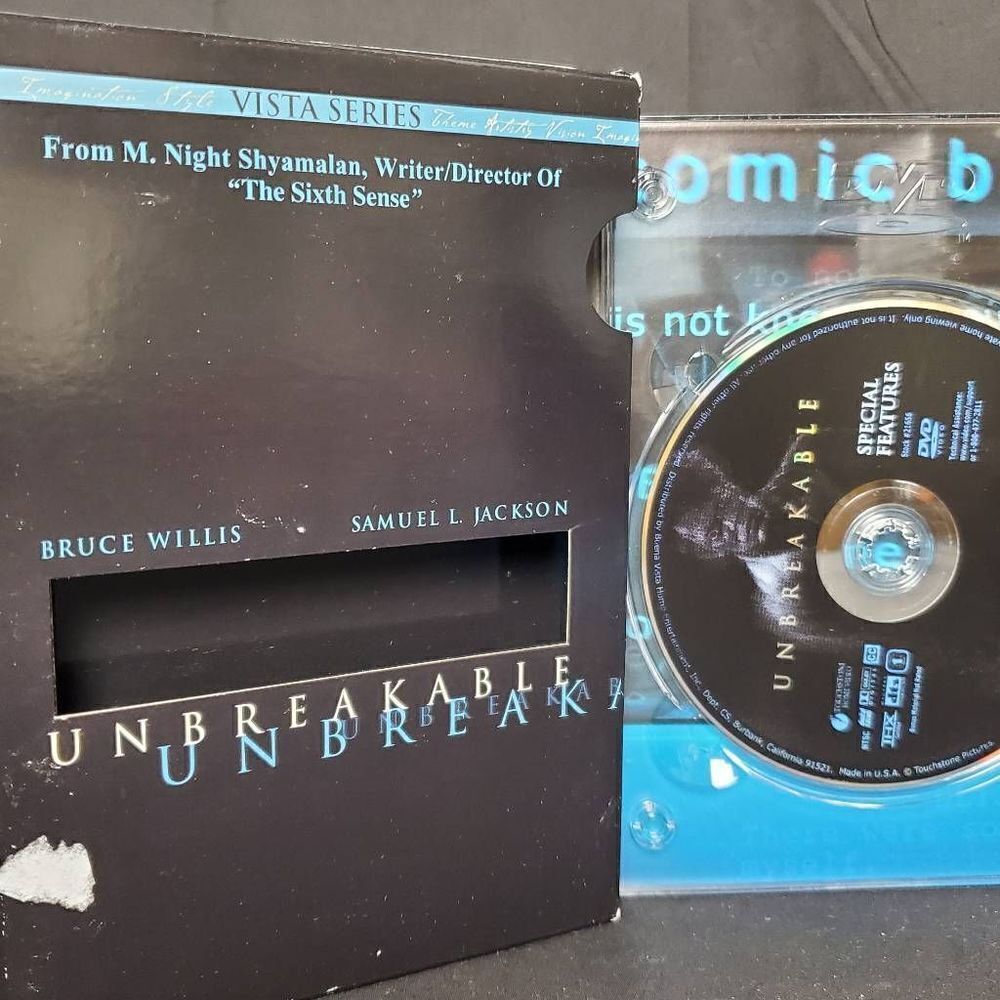 Unbreakable, Film series (2019 film) Thriller/Sci-fi DVD  Set
